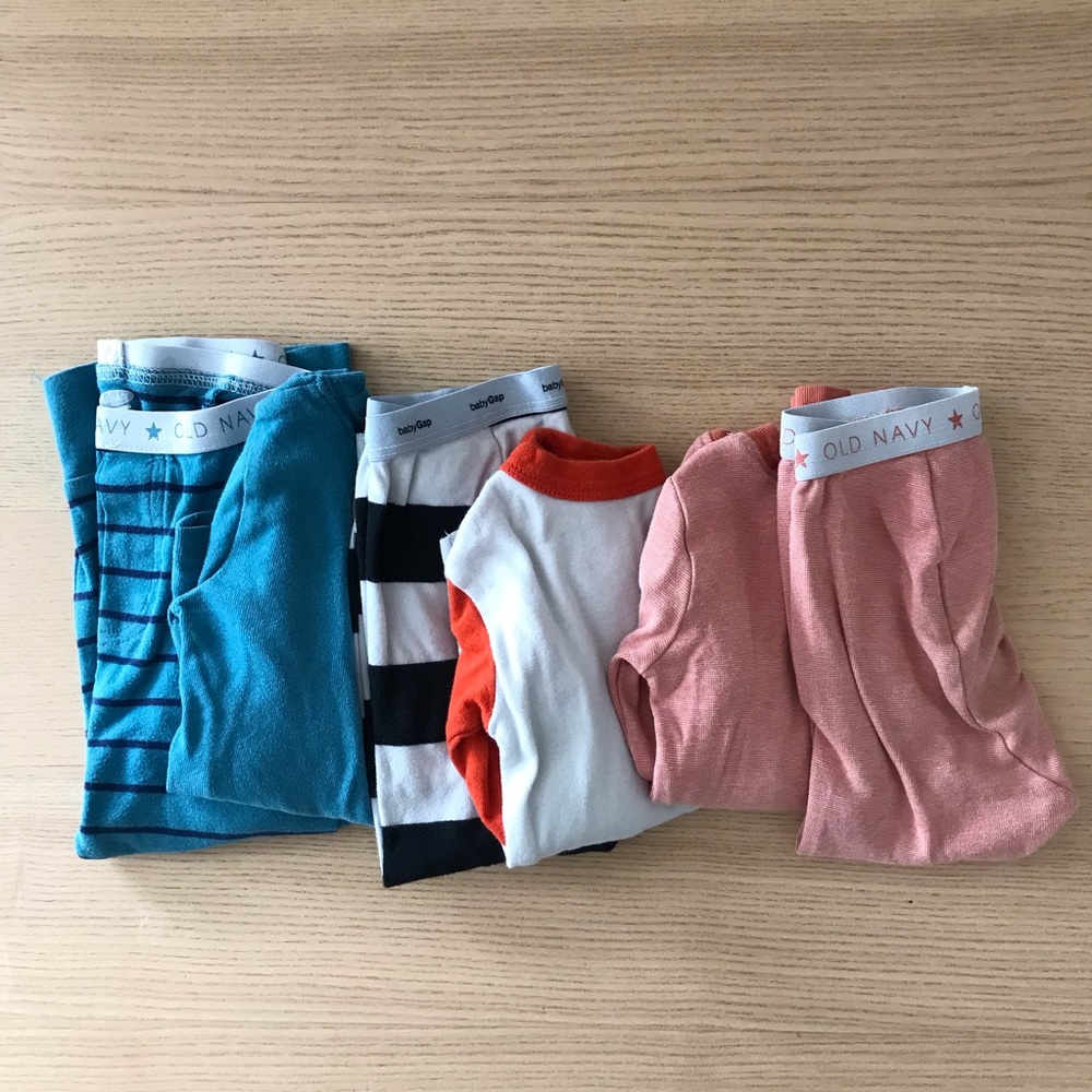 Lot of 3 boys pajama sets 18-24 months